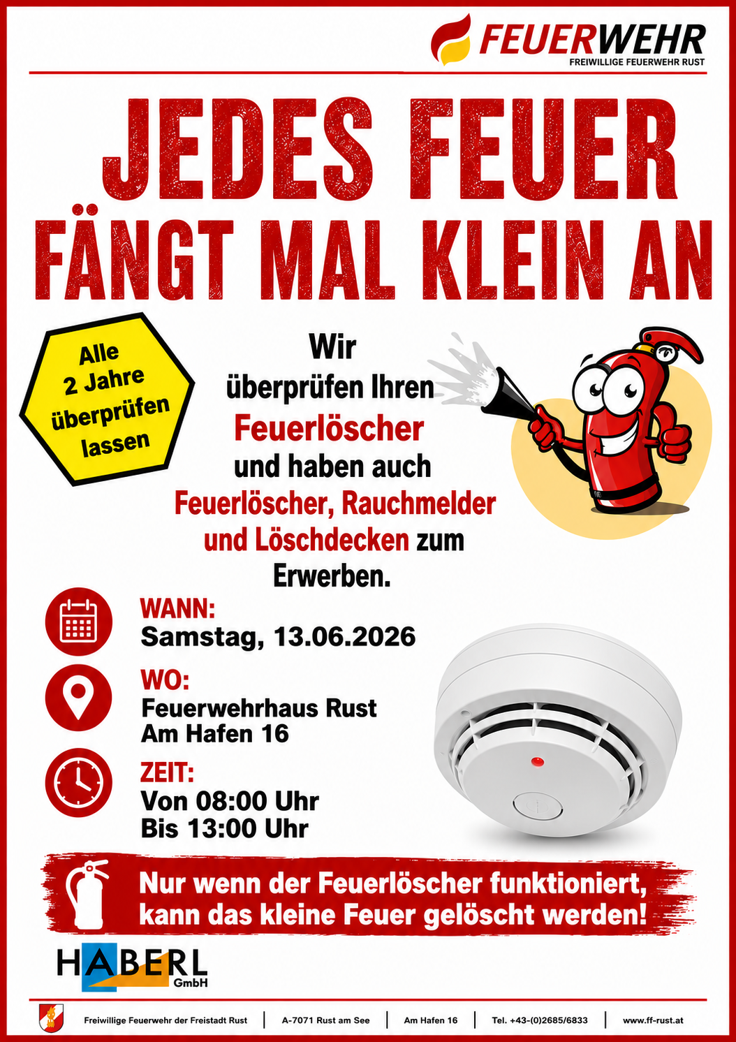 Feuerlöscherüberprüfung